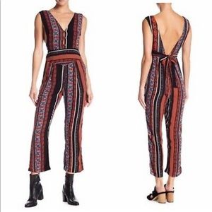 Free People All Shook Up Jumpsuit size 4 EUC